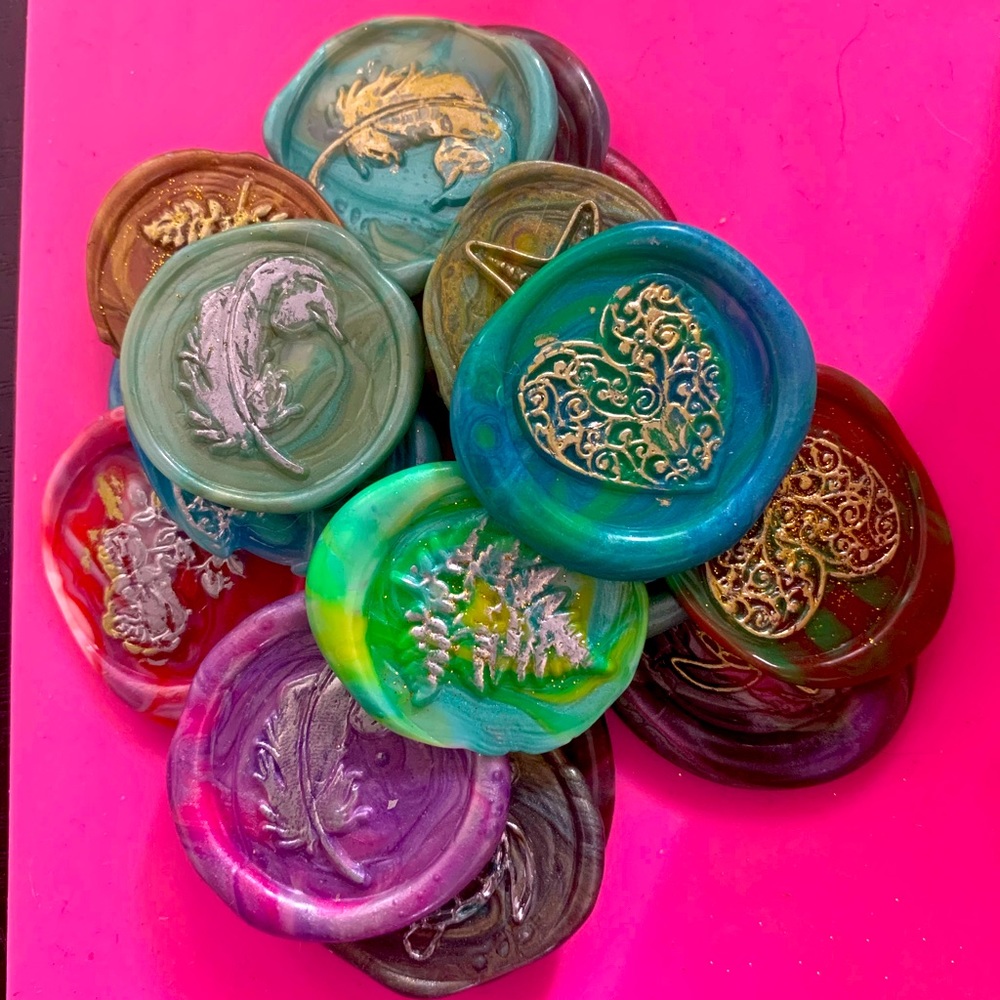 17 Handmade Wax Seals